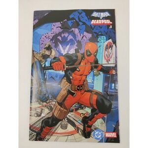 Batman Deadpool 1 Comic‎ Book Marvel DC Crossover 2025 Mora Wraparound Cover